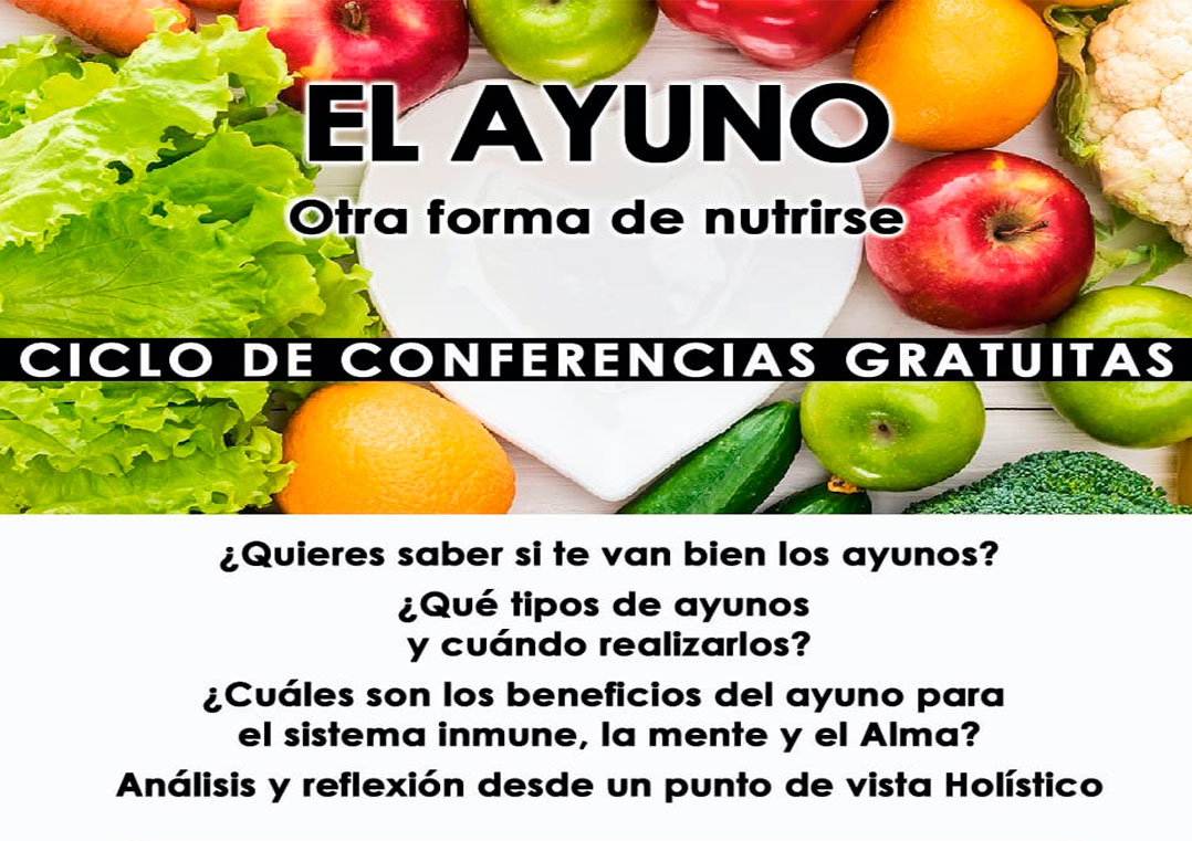 Conferencia- EL AYUNO, otra forma de nutrirse